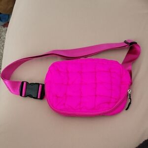 Pink Quilted Women's Bag